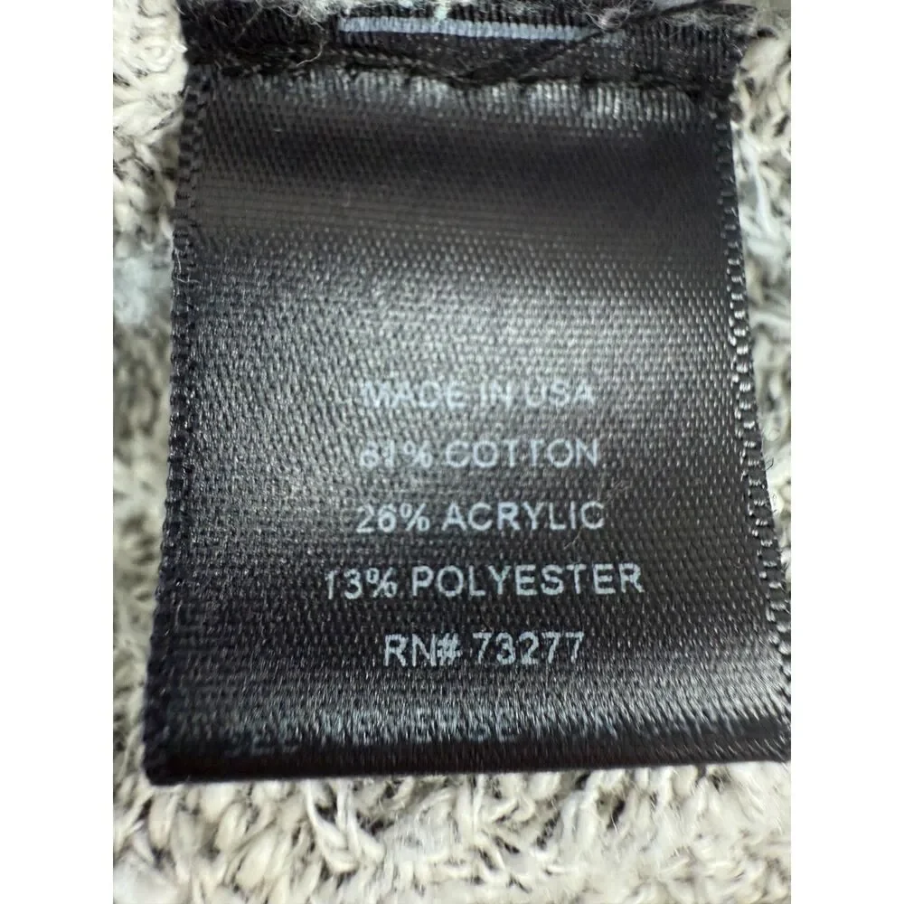 Simply Vera Vera Wang Women's Sleeveless Sweater Turtleneck Gray Size L Large